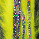 Preview image of product Bling Rabbit Strips Yellow with Fl Green Chartreuse Accent #BLS383C