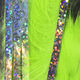 Preview image of product Bling Rabbit Strips Chartreuse with Holo Silver Accent #BLS54J