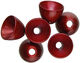 Preview image of product Hot Cones 4.8mm 3/16 Inch Metallic Red 15 Pcs