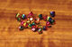 Preview image of product 1/4 Inch 6.3mm Rainbow Brass Cones 