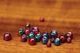 Preview image of product 1/16 Inch 1.5mm Rainbow Hued Plummeting Tungsten Beads
