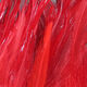 Preview image of product 1 Oz Woolly Bugger Saddle Hackle 6-7 Inch Blood Red #21