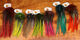 Preview image of product UV2 Coq De Leon Perdigon Fire Tail Feathers #127 Fl Chartreuse